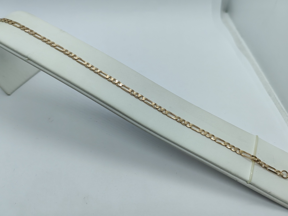 БРАСЛЕТ ПОЛНОВЕСНЫЙ Фигаро(картье) Au 585