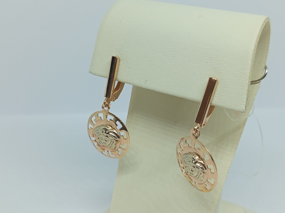 СЕРЬГИ БЕЗ КАМНЯ (Au 585)