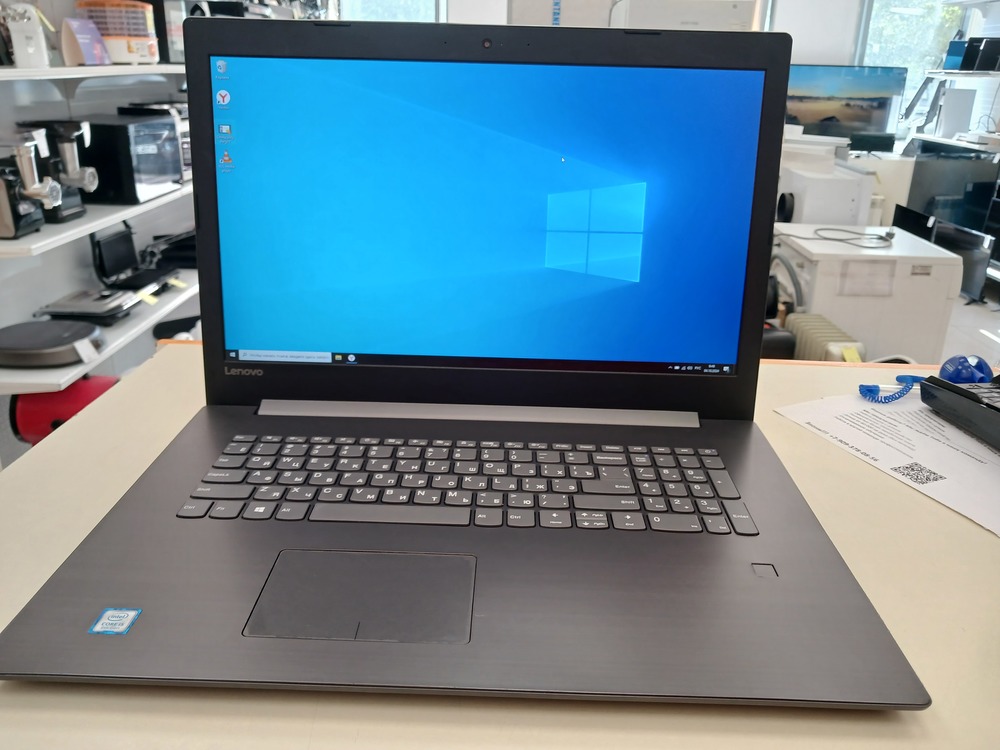 Ноутбук Lenovo; Core i5-8250U, HD Graphics, 8 Гб, 256 Гб, Нет