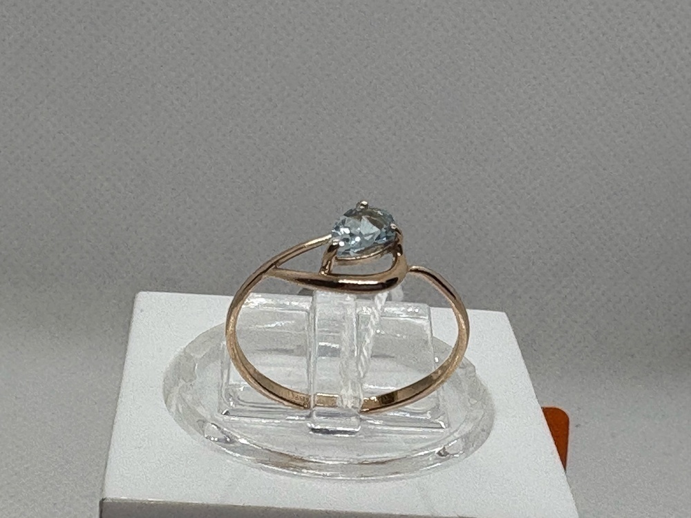 КОЛКМ585 КОЛЬЦО С КАМНЕМ (Au 585)