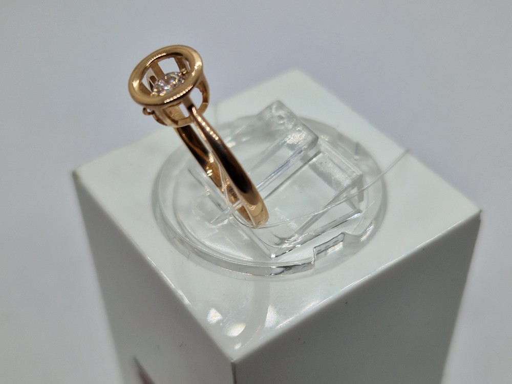 КОЛЬЦО С КАМНЕМ (Au 585)