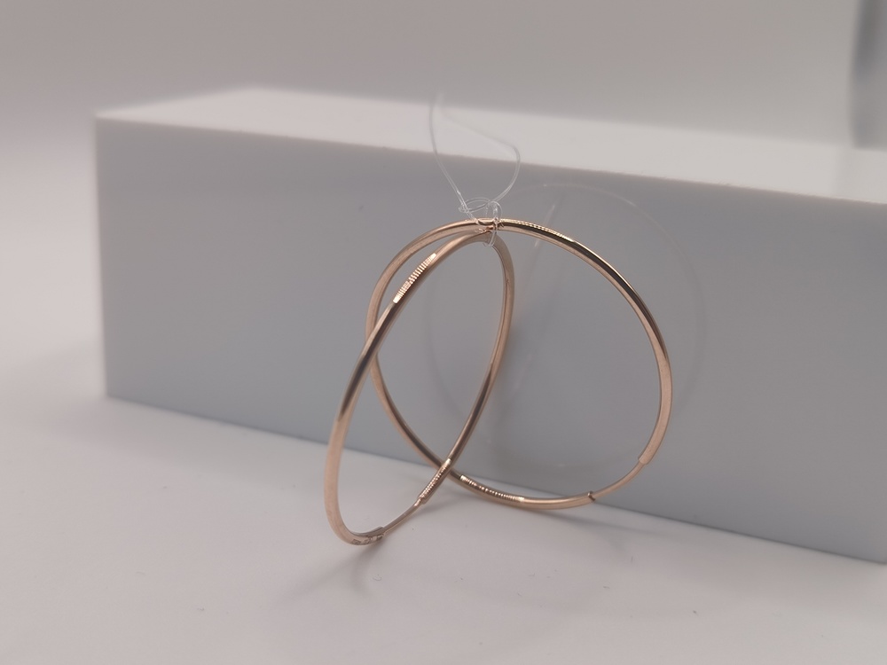 СЕРЬГИ КОНГО без камня (Au 585)