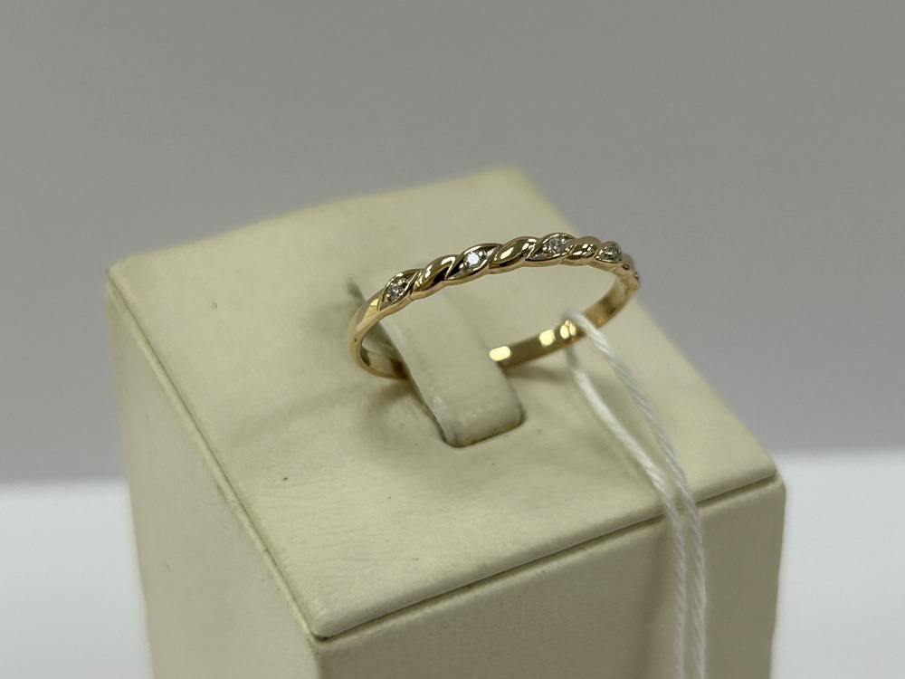 КОЛКМИ585 КОЛЬЦО С КАМНЯМИ (Au 585)