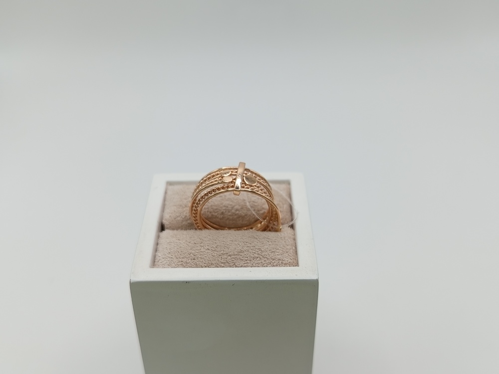 КОЛЬЦО БЕЗ КАМНЯ (Au 585)