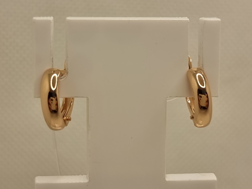 СЕРЬГИ БЕЗ КАМНЯ (Au 585)