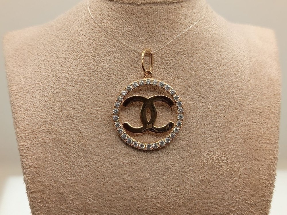 ПОДВЕСКА С КАМНЯМИ (Au 585)