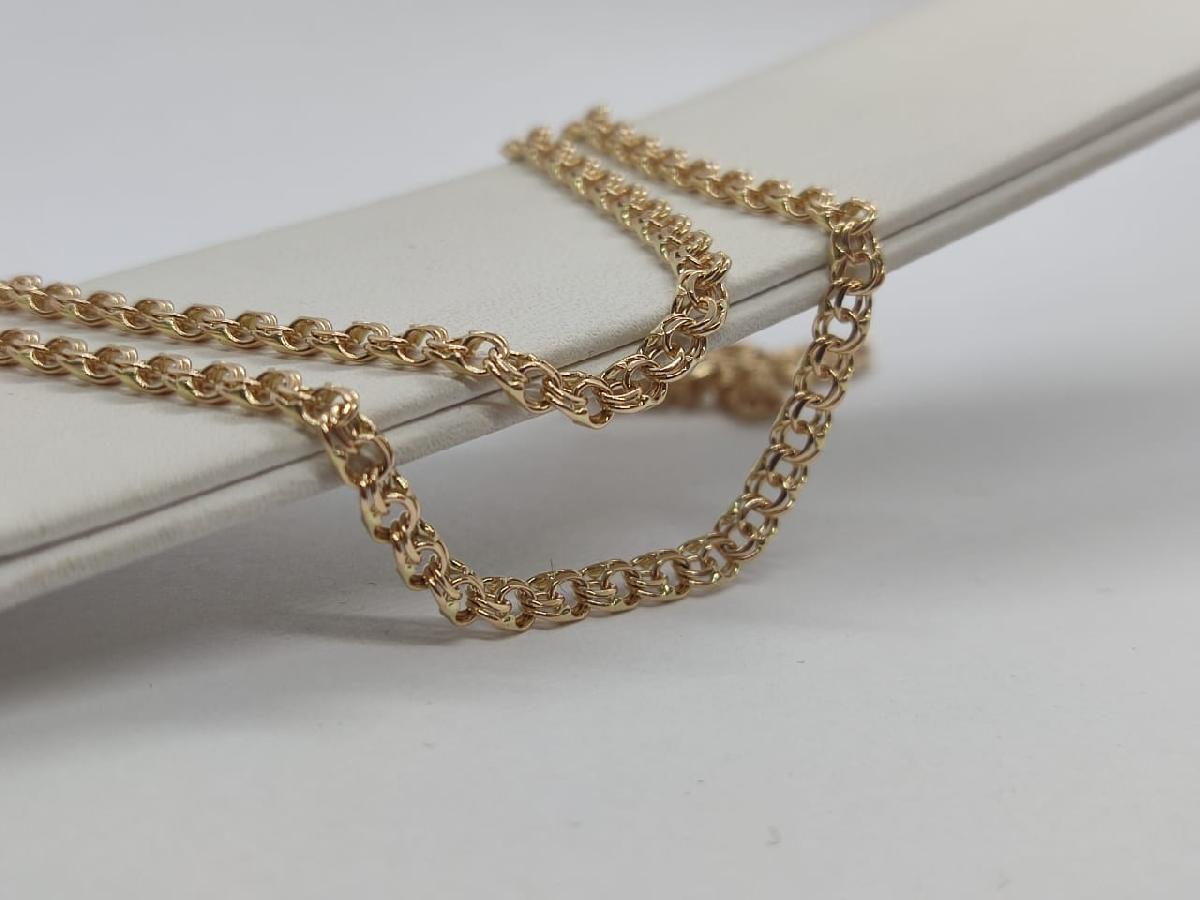 ЦЛБС585 ЦЕПЬ ПОЛНОВЕСНАЯ Бисмарк (Au 585)