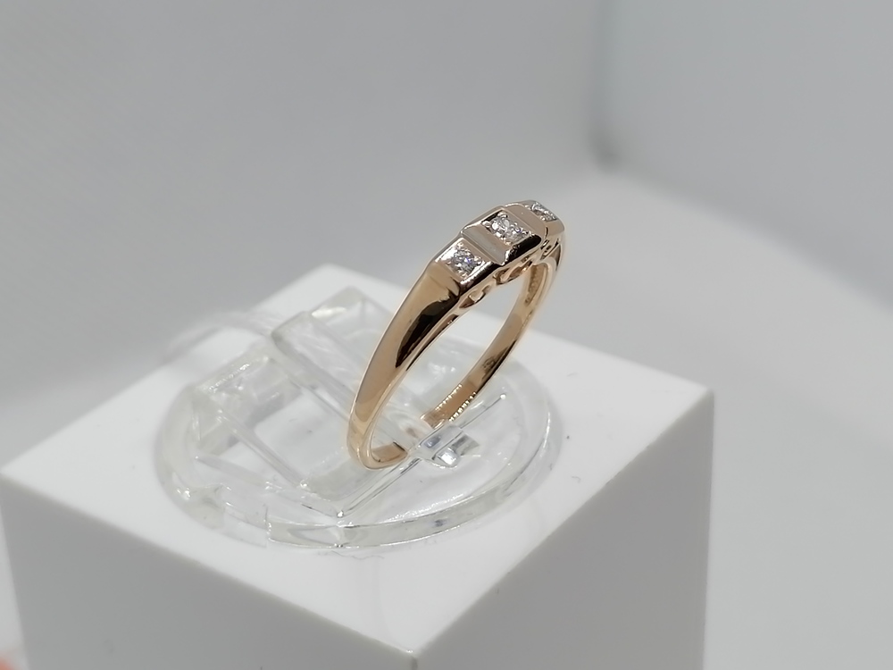 КОЛЬЦО БРИЛЛИАНТ Au 585