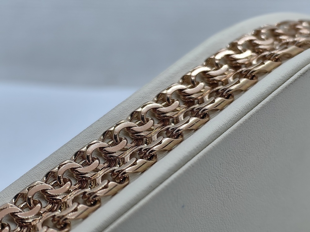 ЦЛБС585 ЦЕПЬ ПОЛНОВЕСНАЯ Бисмарк (Au 585) ЦЛБС585 ЦЕПЬ ПОЛНОВЕСНАЯ Бисмарк (Au 585)