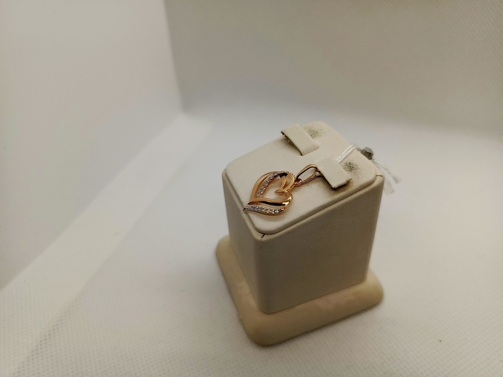 ПОДКМИ585 ПОДВЕСКА С КАМНЯМИ (Au 585)