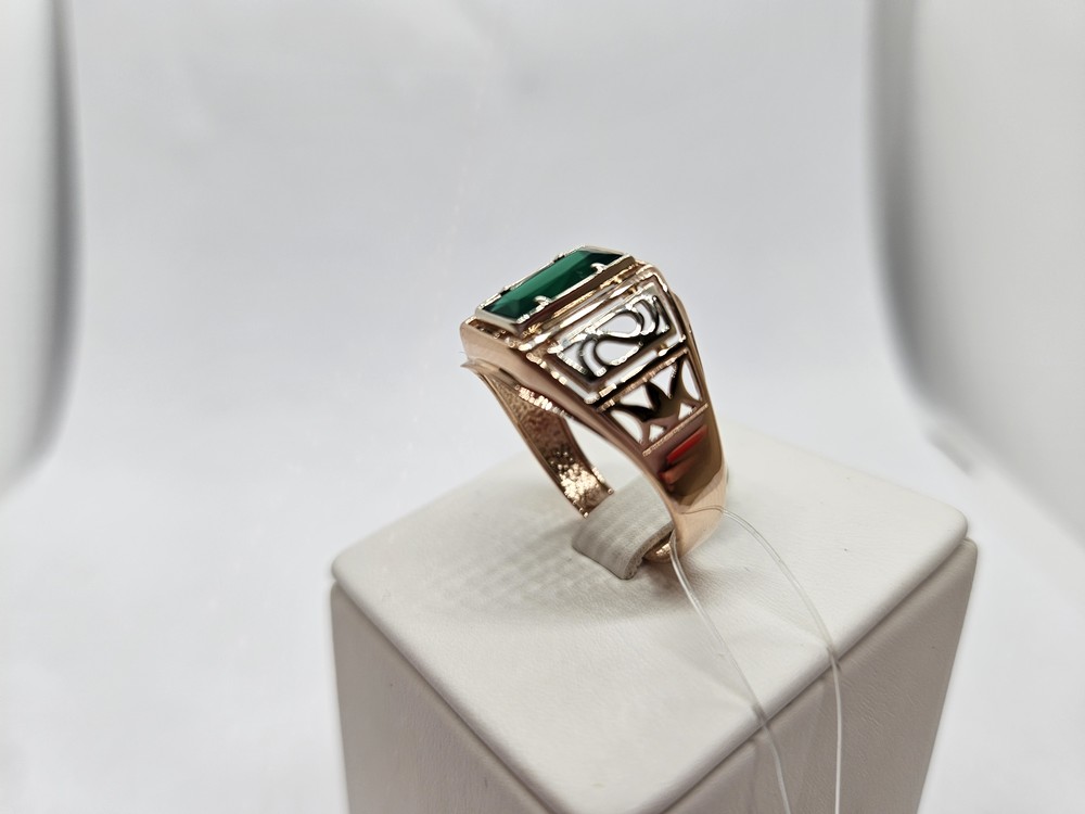 КОЛЬЦО ПЕЧАТКА с камнем (Au 585)