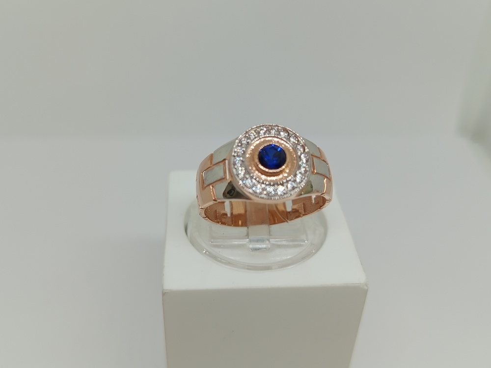 ПЕЧАТКА С КАМНЯМИ (Au 585)