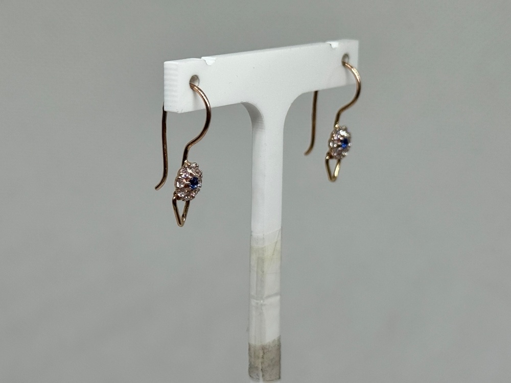 СЕРЬГИ С КАМНЯМИ (Au 585)