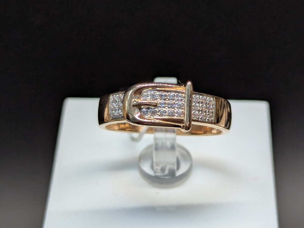 КОЛКМИ585 КОЛЬЦО С КАМНЯМИ (Au 585)