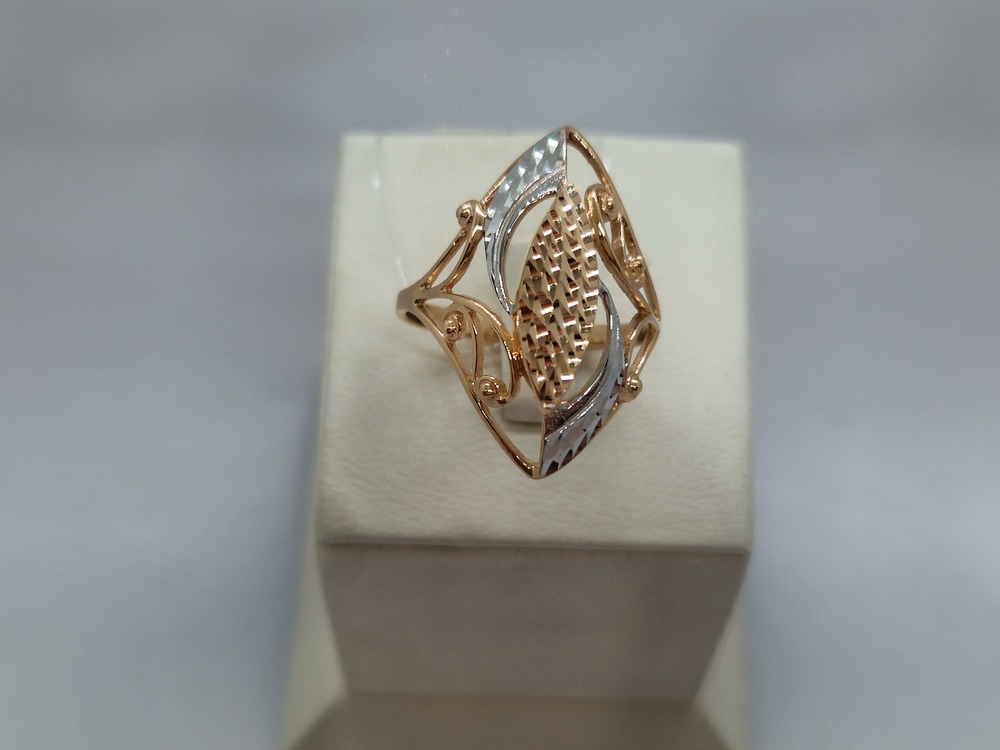 К-157_au КОЛЬЦО БЕЗ КАМНЯ (Au 585)