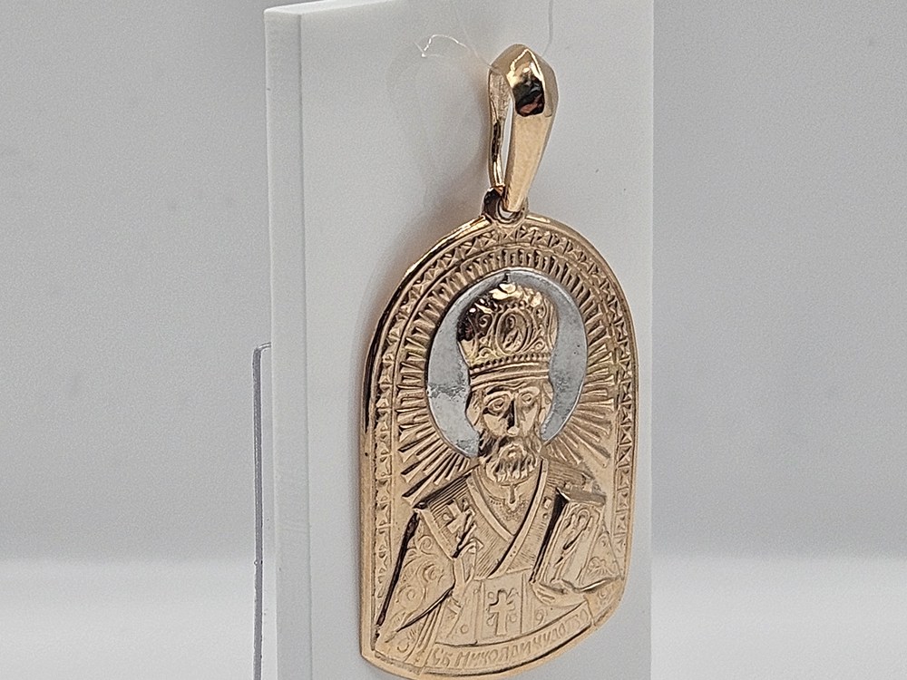 ПОДВЕСКА ИКОНА без камня (Au 585)