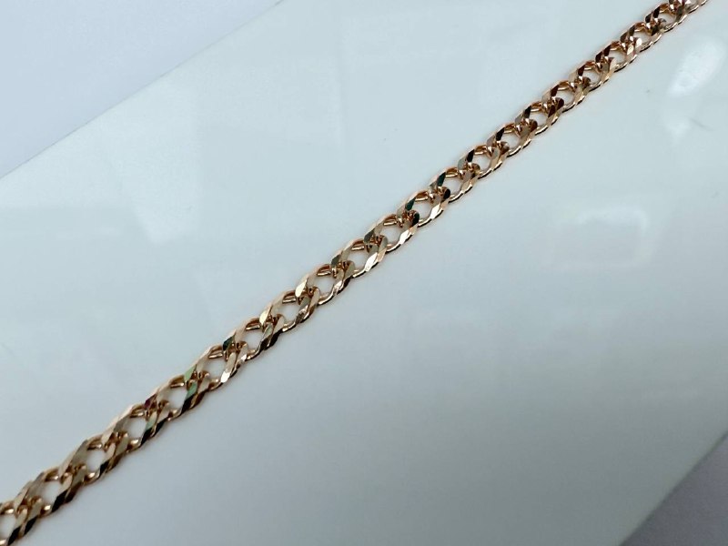 БРАСЛЕТ ПУСТОТЕЛЫЙ Ромб (Au 585)