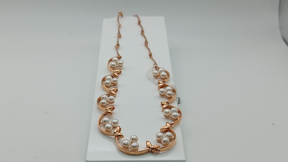 КОЛЬЕ С КАМНЯМИ Au 585