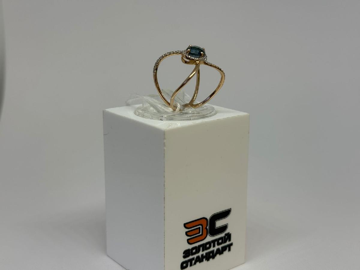 КОЛКМИ585 КОЛЬЦО С КАМНЯМИ (Au 585)