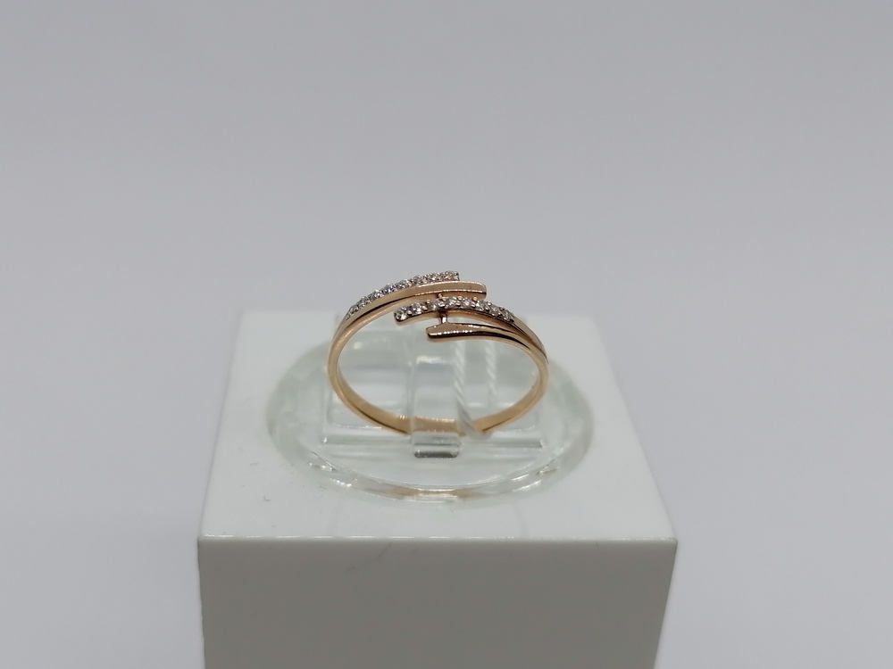 КОЛКМИ585 КОЛЬЦО С КАМНЯМИ (Au 585)