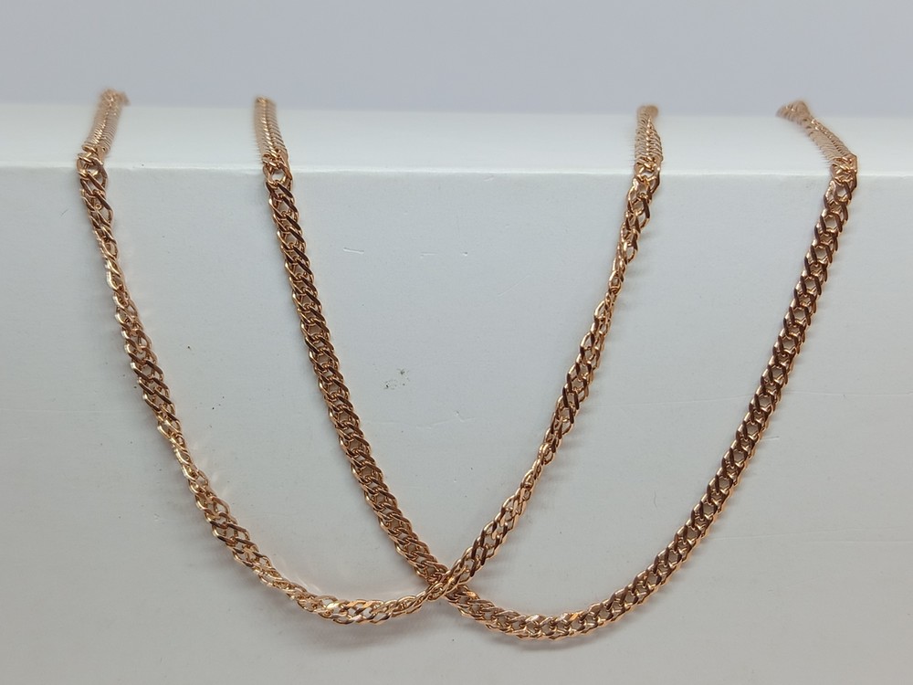 ЦЛР2585 ЦЕПЬ ПОЛНОВЕСНАЯ Ромб двойной (Au 585)