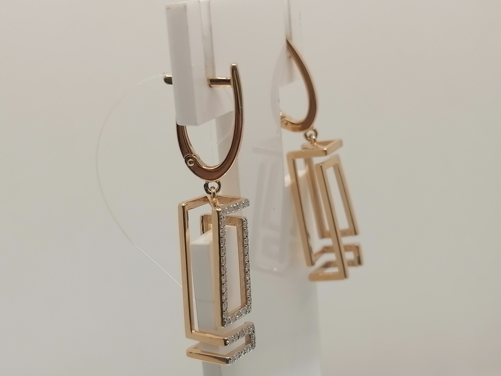 СЕРЬГИ БРИЛЛИАНТ (Au 585)