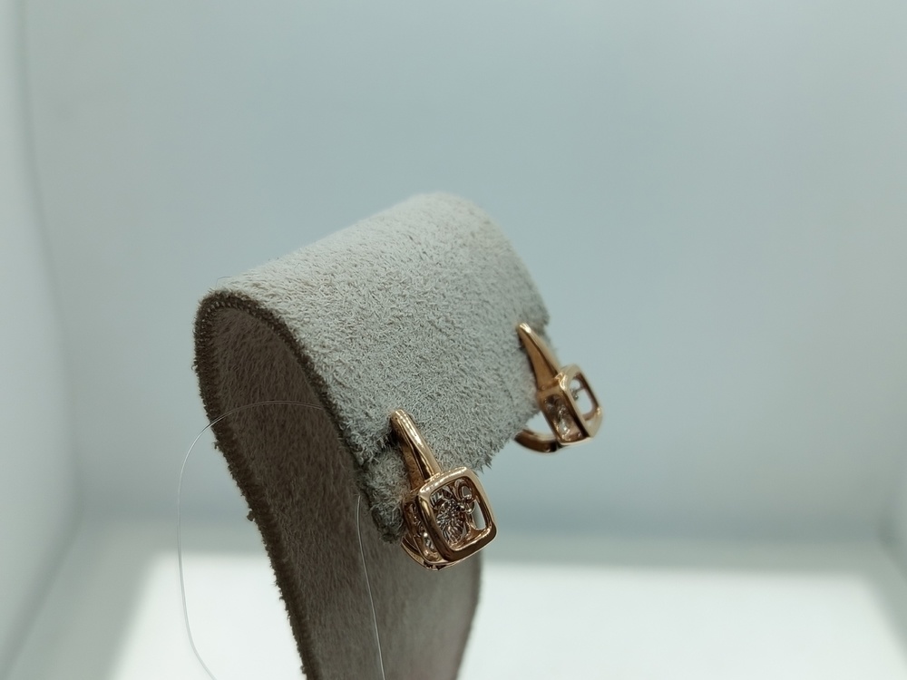 СЕРЬГИ БРИЛЛИАНТ (Au 585)