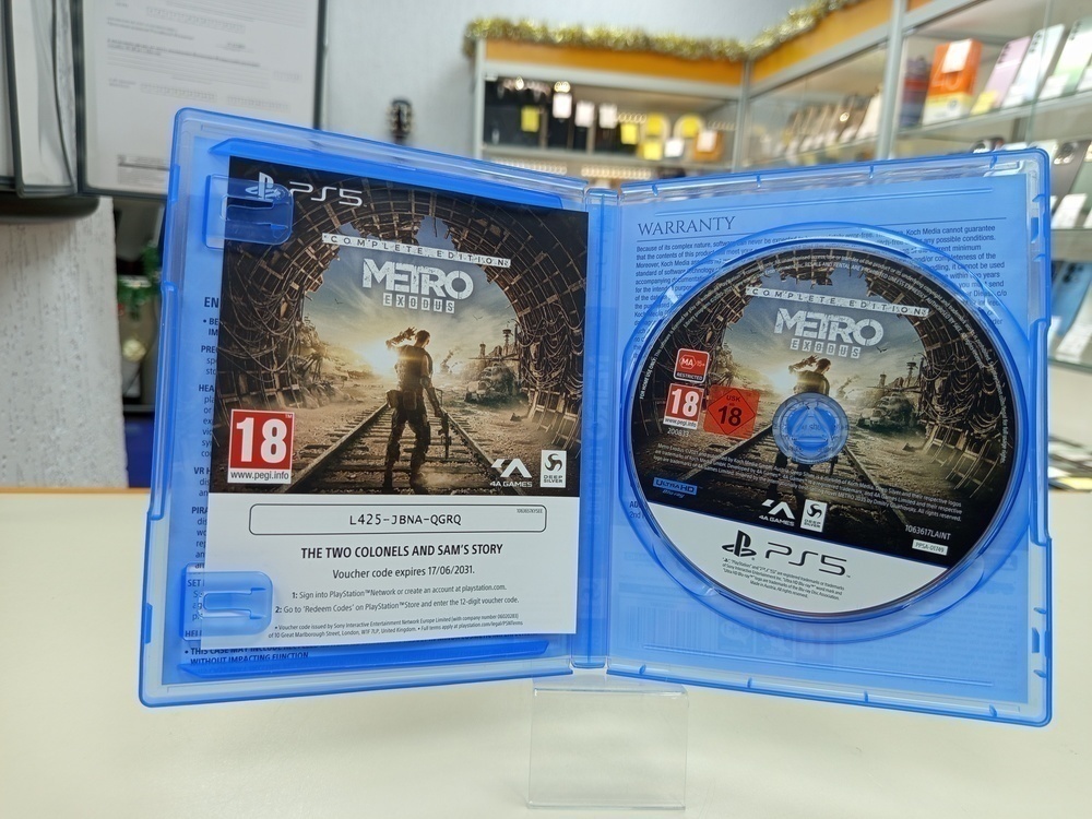 Игра Playstation 5 Metro Exodus
