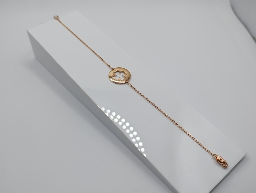 БРАСЛЕТ ПОЛНОВЕСНЫЙ Фантазия Au 585