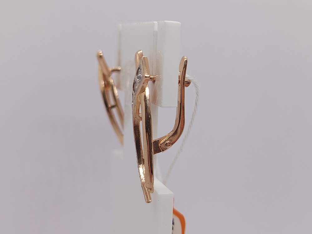 СКМИ585 СЕРЬГИ С КАМНЯМИ (Au 585) СКМИ585 СЕРЬГИ С КАМНЯМИ (Au 585)