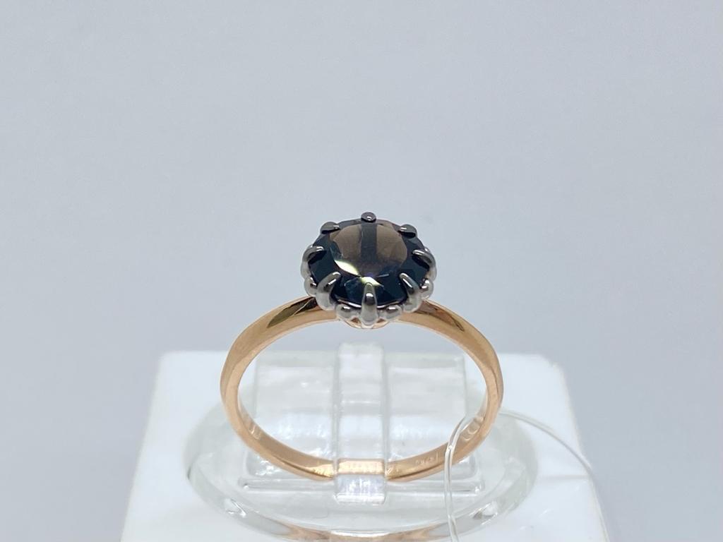 КОЛЬЦО РАУХ ТОПАЗ (Au 585)