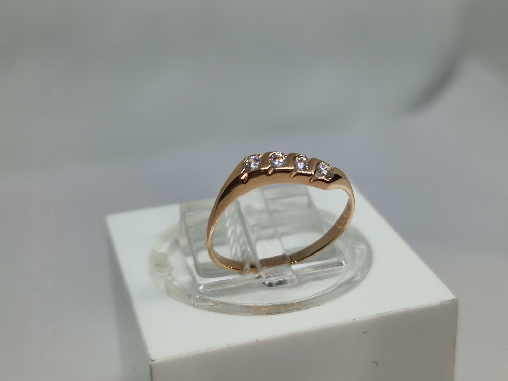 КОЛКМИ585 КОЛЬЦО С КАМНЯМИ (Au 585)