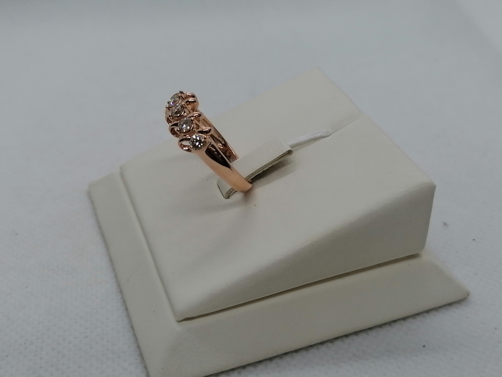 КОЛЬЦО БРИЛЛИАНТ Au 585