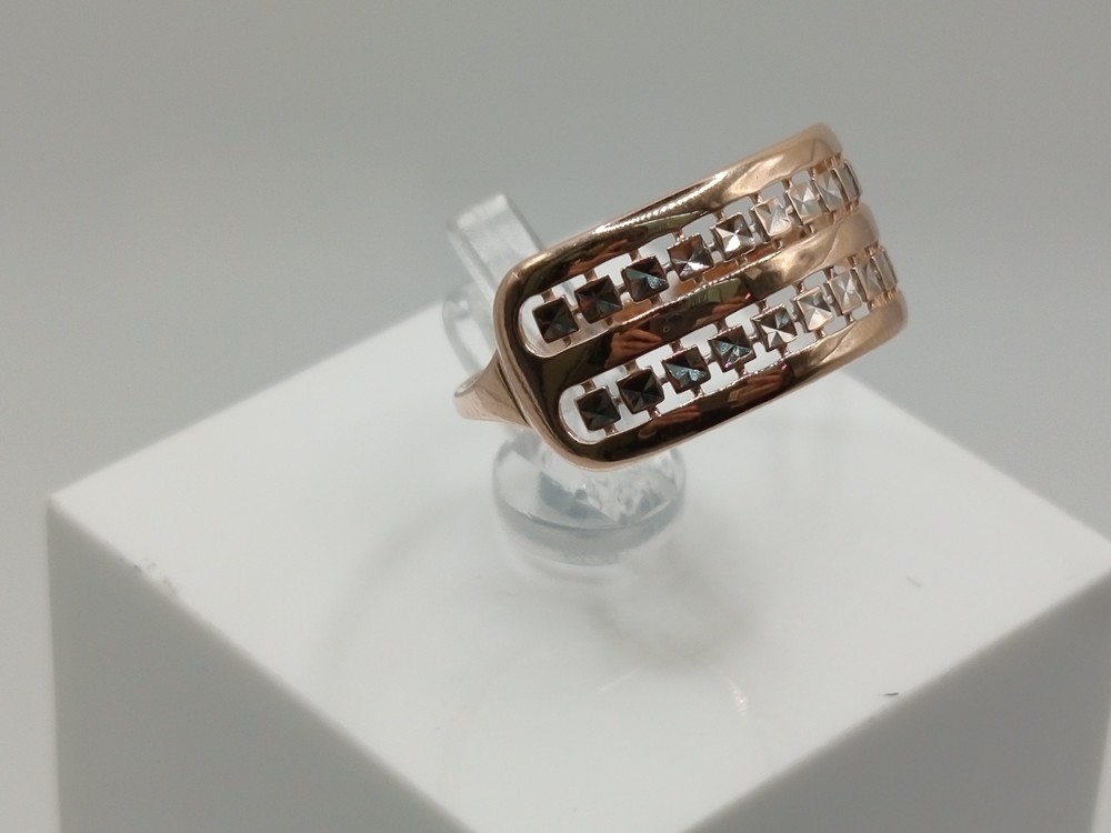 КОЛБКМ585 КОЛЬЦО БЕЗ КАМНЯ (Au 585)