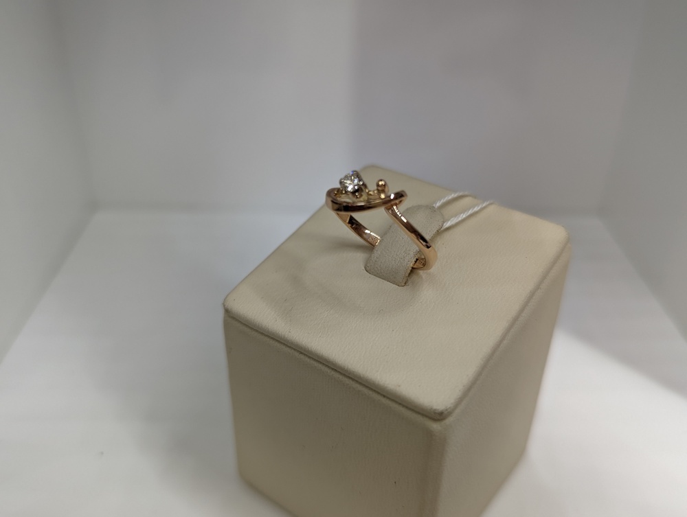 КОЛЬЦО БРИЛЛИАНТ Au 585