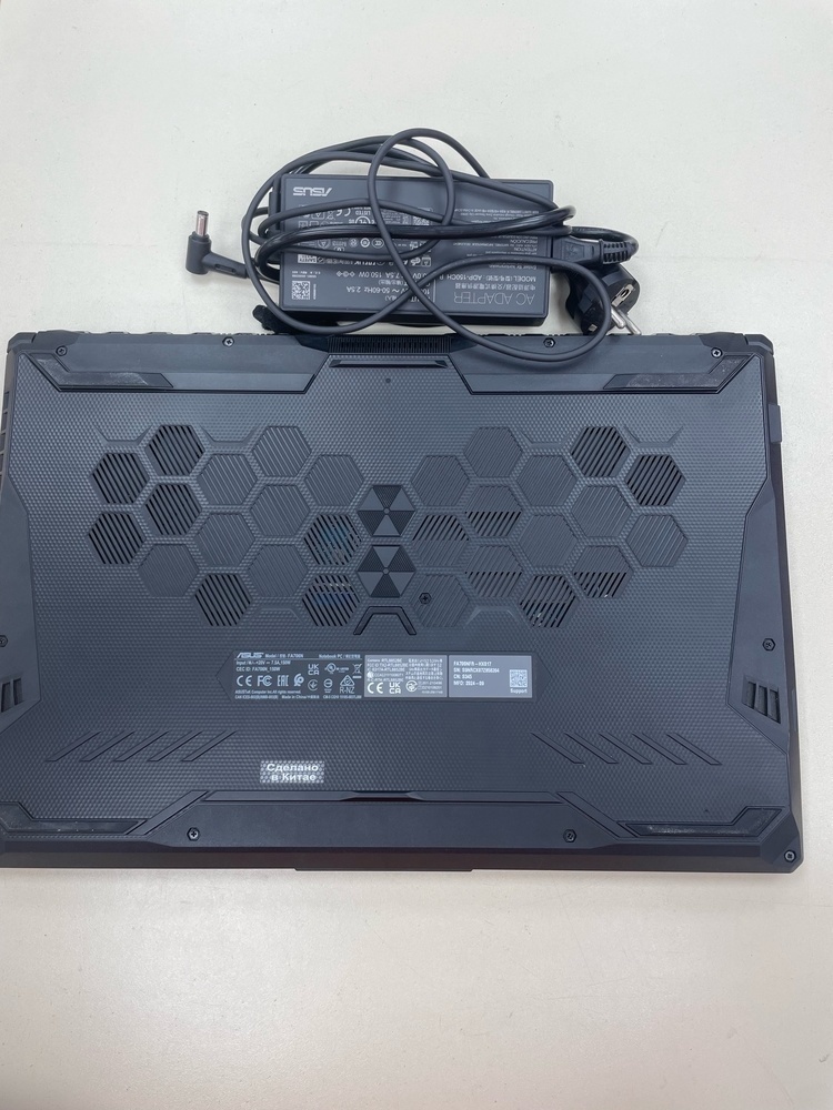 Ноутбук ASUS TUF Gaming A17(FA706N); Ryzen 7 7435HS, GeForce RTX 2050, 16 Гб, 500 Гб, Нет