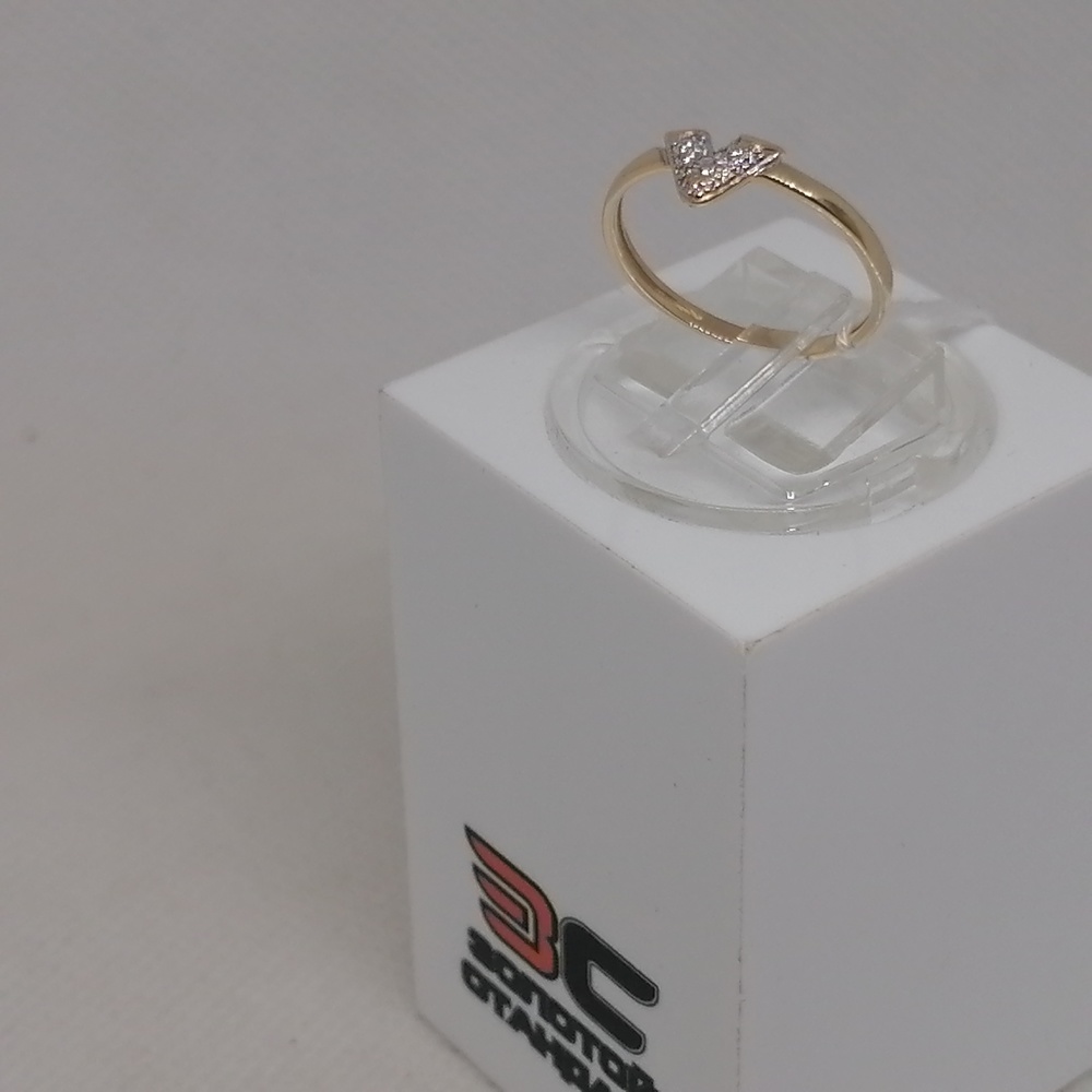 КОЛКМИ585 КОЛЬЦО С КАМНЯМИ (Au 585)