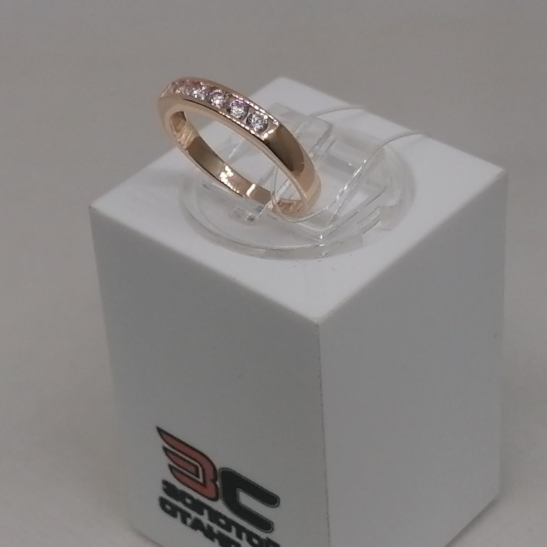 019171 КОЛЬЦО С КАМНЯМИ (Au 585)