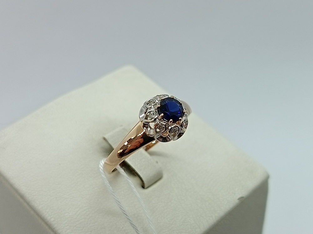 КОЛЬЦО БРИЛЛИАНТ Au 585