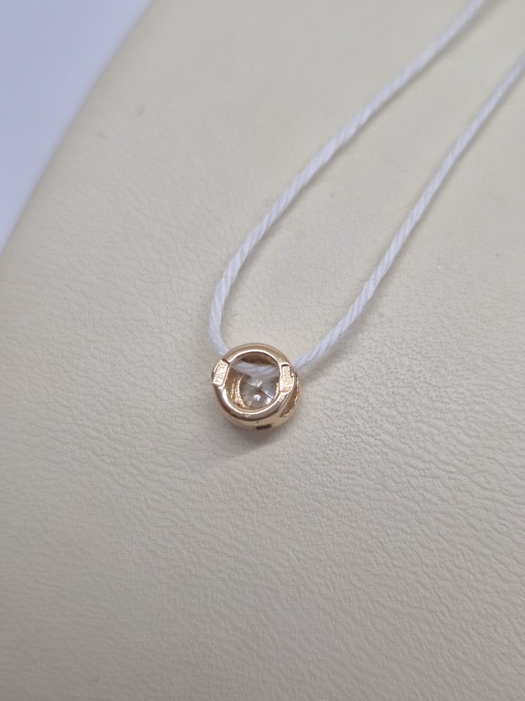 ПОДКМ585 ПОДВЕСКА С КАМНЕМ (Au 585)