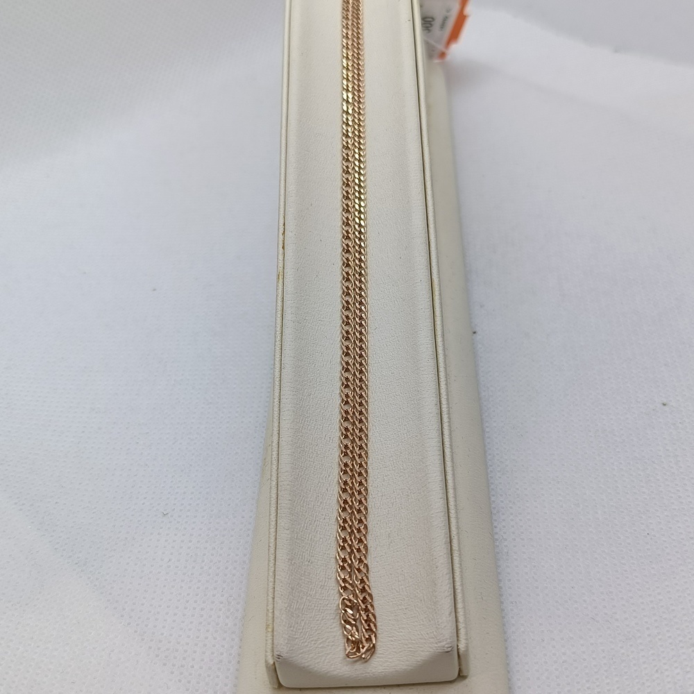 ЦЕПЬ ПОЛНОВЕСНАЯ Ромб двойной (Au 585)