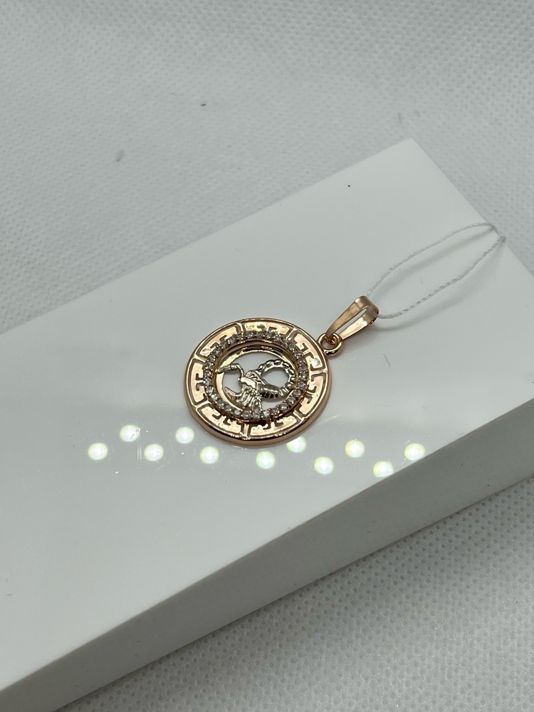 ПОДВЕСКА ЗНАК ЗОДИАКА СКОРПИОН (Au 585)