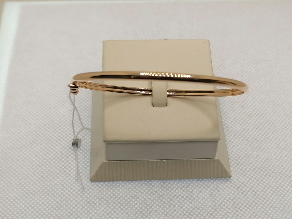 БРАСЛЕТ ЖЕСТКИЙ без камня (Au 585)