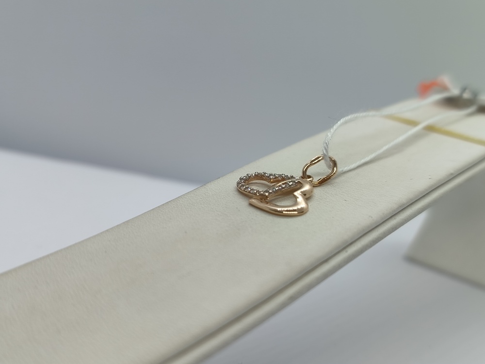 ПОДКМИ585 ПОДВЕСКА С КАМНЯМИ (Au 585)