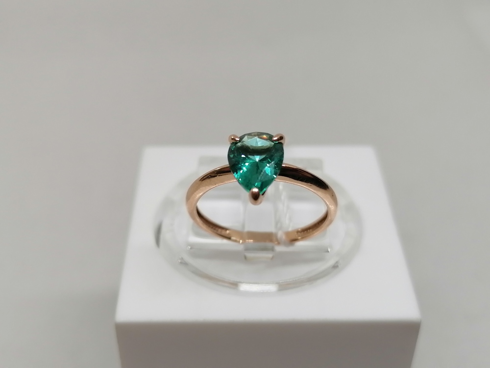 КОЛЬЦО С КАМНЕМ (Au 585)