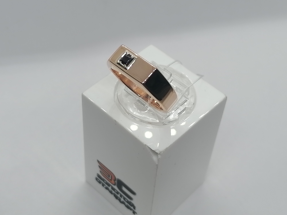 31-0309-Г КОЛЬЦО ПЕЧАТКА Гранат (Au 585)