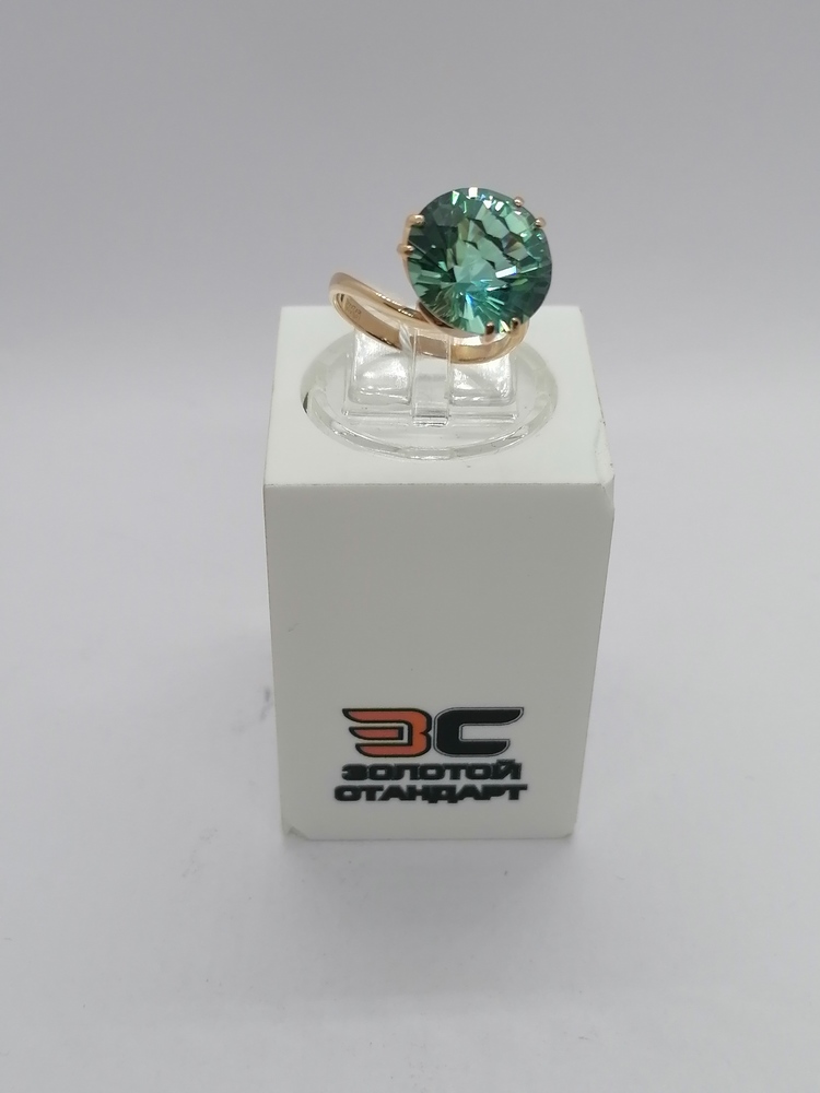 КОЛКМ585 КОЛЬЦО С КАМНЕМ (Au 585)