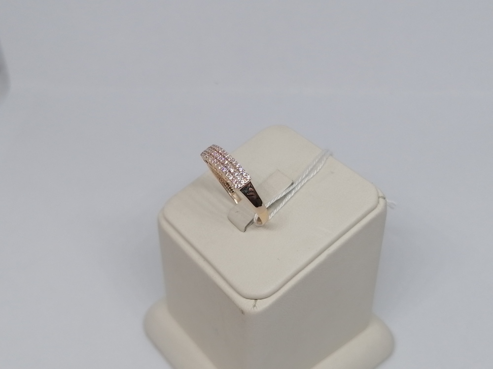 КОЛКМИ585 КОЛЬЦО С КАМНЯМИ (Au 585)