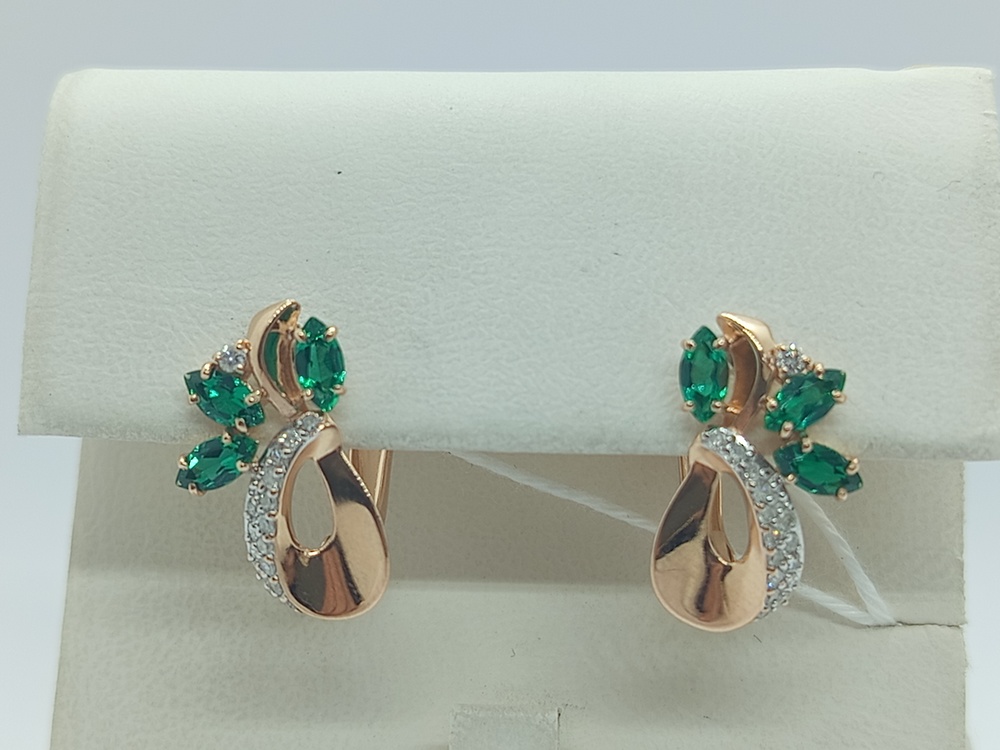 СЕРЬГИ БРИЛЛИАНТ (Au 585)