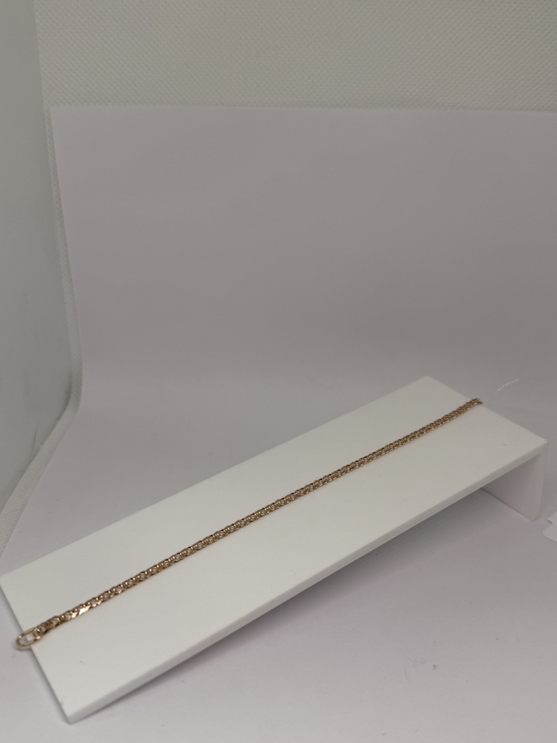 БРАСЛЕТ ПУСТОТЕЛЫЙ Ромб (Au 585)